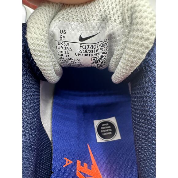 Nike Air Max 1 SE GS “Upside Down” size 6y/7.5 women’s - Picture 6 of 6